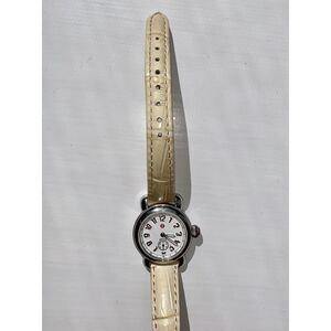 Genuine Michele Swiss mini CSX watch 12mm bone